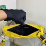 Replica Prada Saffiano Prada Triangle bag 2VH155 Yellow - Image 7