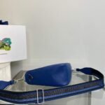 Replica Prada Saffiano Prada Triangle bag 2VH155 Blue - Image 4