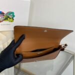 Replica Prada Brushed leather Prada Femme 1BD323 Brown - Image 7