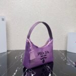 Replica Prada 1NE515 Re-Edition 2000 sequined Re-Nylon mini-bag Purple - Image 2