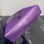 Replica Prada 1NE515 Re-Edition 2000 sequined Re-Nylon mini-bag Purple - Image 3