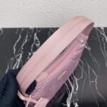 Replica Prada 1NE515 Satin mini-bag with artificial crystals Pink - Image 6