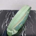 Replica Prada 1NE515 Satin mini-bag with artificial crystals Green - Image 6