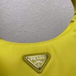 Replica Prada 1NE515 Re-Nylon Re-Edition 2000 mini-bag Lemon Yellow - Image 3