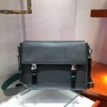 Replica Prada 2VD018 Shoulder Bag Men Black and Green
