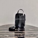 Replica Prada 2VZ026 Nylon Backpack Bag in Black - Image 2