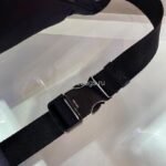 Replica Prada 2VL033 Nylon and Saffiano leather belt Bag in Black - Image 5