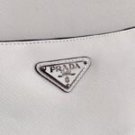 Replica Prada 2VH113 Saffiano leather shoulder Bag in White - Image 5