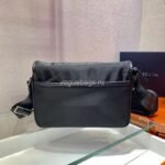 Replica Prada 2VD041 Re Nylon And Saffiano Leather Shoulder Bag in Black - Image 3