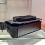 Replica Prada 2VD041 Re Nylon And Saffiano Leather Shoulder Bag in Black - Image 5