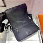 Replica Prada 2VD041 Re Nylon And Saffiano Leather Shoulder Bag in Black - Image 6