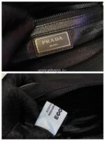 Replica Prada 2VD041 Re Nylon And Saffiano Leather Shoulder Bag in Black - Image 8
