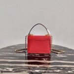 Replica Prada Saffiano Leather Symbole Bag 1BN021 Red - Image 2