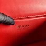 Replica Prada Saffiano Leather Symbole Bag 1BN021 Red - Image 6