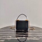 Replica Prada Saffiano Leather Symbole Bag 1BN021 Black - Image 2