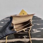 Replica Prada Saffiano Leather Symbole Bag 1BN021 Apricot - Image 6