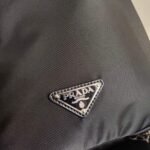 Replica Prada Re-Nylon and leather Backpack 2VZ092 Black - Image 6