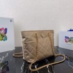 Replica Prada Nylon Vintage Chain Stray Bag 1BD625 Apricot - Image 2