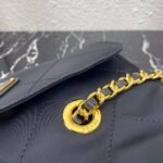 Replica Prada Nylon Vintage Chain Stray Bag 1BD620 Black - Image 5