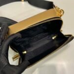 Replica Prada 2VH070 Saffiano Gold leather Prada Brique bag - Image 7