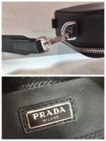 Replica Prada 2VH070 Saffiano Black leather Prada Brique bag - Image 7