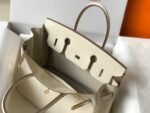 Replica Hermes Birkin Designer Tote Bag Epsom Leather 28355 White - Image 8