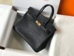 Replica Hermes Birkin Designer Tote Bag Epsom Leather 28353 Black