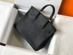 Replica Hermes Birkin Designer Tote Bag Epsom Leather 28353 Black - Image 2