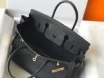 Replica Hermes Birkin Designer Tote Bag Epsom Leather 28353 Black - Image 8