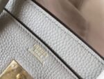 Replica Hermes Birkin Designer Tote Bag Togo Leather 28348 White - Image 3