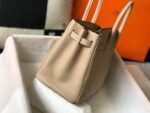 Replica Hermes Birkin Designer Tote Bag Togo Leather 28347 Apricot - Image 5