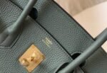 Replica Hermes Birkin Designer Tote Bag Togo Leather 28346 Almond Green - Image 5
