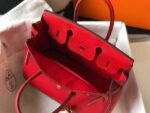 Replica Hermes Birkin Designer Tote Bag Togo Leather 28344 Red - Image 8
