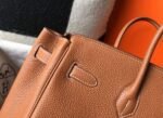 Replica Hermes Birkin Designer Tote Bag Togo Leather 28340 Tan - Image 4