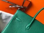 Replica Hermes Birkin Designer Tote Bag Togo Leather 28339 Green - Image 4