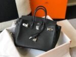 Replica Hermes Birkin Designer Tote Bag Togo Leather 28334 Black - Image 3
