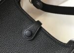 Replica Hermes Evelyne Bag Designer Hermes Mini Crossbody Real Bag 20421 Black - Image 6