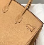 Replica Hermes Birkin Designer Tote Bag Togo Leather 28567 Camel - Image 4