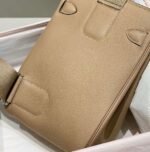 Replica Hermes H083591CK89 Hac a Dos GM backpack Trench coat gray - Image 7