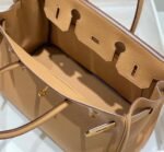 Replica Hermes Birkin Designer Tote Bag Togo Leather 28567 Camel - Image 17