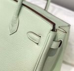 Replica Hermes Birkin Designer Tote Bag Togo Leather 28565 bubble green - Image 6