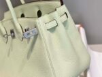 Replica Hermes Birkin Designer Tote Bag Togo Leather 28565 bubble green - Image 7