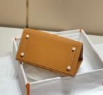 Replica Hermes Birkin Designer Tote Bag Epsom Leather 28371 Golden brown - Image 2