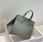 Replica Hermes Birkin Designer Tote Bag Epsom Leather 28370 Almond Green - Image 2