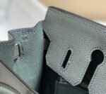 Replica Hermes Birkin Designer Tote Bag Epsom Leather 28370 Almond Green - Image 10