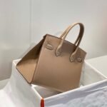 Replica Hermes Birkin Designer Tote Bag Epsom Leather 28369 elephant Gray - Image 2