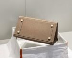 Replica Hermes Birkin Designer Tote Bag Epsom Leather 28369 elephant Gray - Image 3