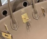 Replica Hermes Birkin Designer Tote Bag Epsom Leather 28369 elephant Gray - Image 6