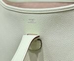 Replica Hermes H083435 Evelyne III 29 Shoulder Bag Silver Hardware Light Green - Image 6