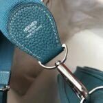 Replica Hermes H083435 Evelyne III 29 Shoulder Bag Silver Hardware Blue - Image 4